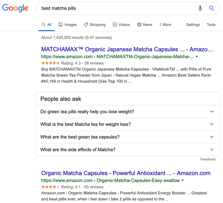 buyer intent search queries