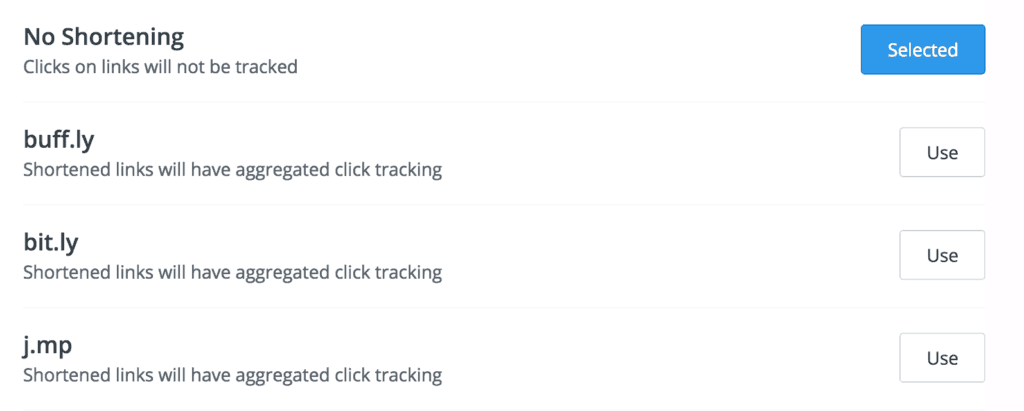 link tracking