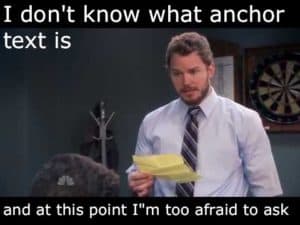 Anchor Texts Funny Meme