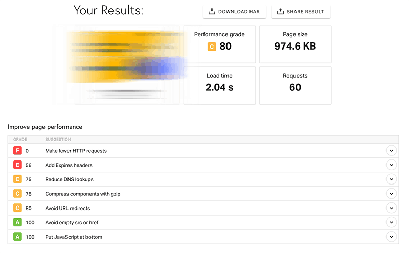 site speed fixes